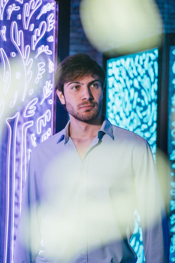 THE LADY IN THE LEAVES